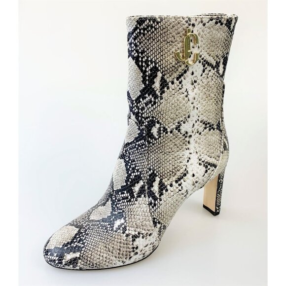 NEW Jimmy Choo Snake Ankle Boot Size 38.5 - Picture 2 of 11